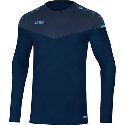 JAKO Sweater Champ 2.0 - Unisex Blauw, Maat 164 - Kleding JAKO Sweater Champ 2.0 - Unisex Blauw, Maat 164 - Kleding