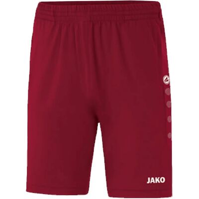 JAKO Pantalones Cortos de Entrenamiento Premium para Hombre - Rojos - S JAKO Pantalones Cortos de Entrenamiento Premium para Hombre - Rojos - S