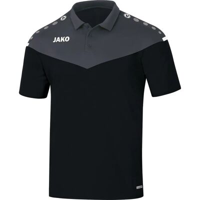 JAKO Polo Champ 2.0 Unisex - Polyester-Jacquard - Kontraststriber - 164 - Poloshirt JAKO Polo Champ 2.0 Unisex - Polyester-Jacquard - Kontraststriber - 164 - Poloshirt