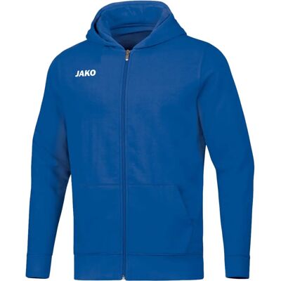 JAKO Base Hooded Jacket - Unisex Blue - Sportswear JAKO Base Hooded Jacket - Unisex Blue - Sportswear