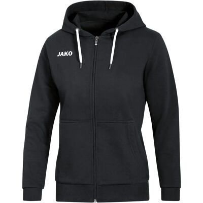 JAKO Base Hooded Jacket - Black - Size 36 JAKO Base Hooded Jacket - Black - Size 36