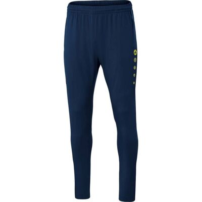 Jako Trainingshose Premium - Blau, Reißverschlusstaschen, Sportlich Jako Trainingshose Premium - Blau, Reißverschlusstaschen, Sportlich