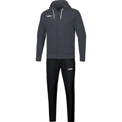 JAKO Trainingspak 4X-Large Grijs - Joggingpak met capuchon JAKO Trainingspak 4X-Large Grijs - Joggingpak met capuchon