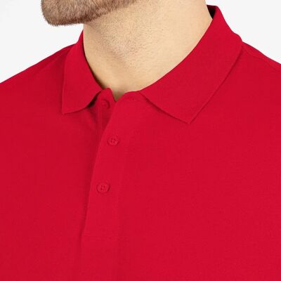 JAKO Doubletex Rødt Poloshirt - Arbejdstøj JAKO Doubletex Rødt Poloshirt - Arbejdstøj