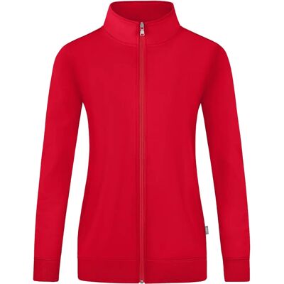 JAKO Damen Funktionsjacke Sweatjacke Doubletex - Rot - 48 - functional jacket JAKO Damen Funktionsjacke Sweatjacke Doubletex - Rot - 48 - functional jacket