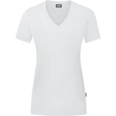Jako Organic Wit Dames T-Shirt - Casual Werkkleding Jako Organic Wit Dames T-Shirt - Casual Werkkleding