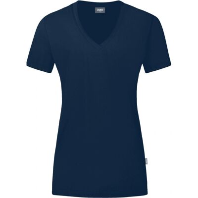 JAKO Biologische Katoenen V-Hals T-Shirt JAKO Biologische Katoenen V-Hals T-Shirt