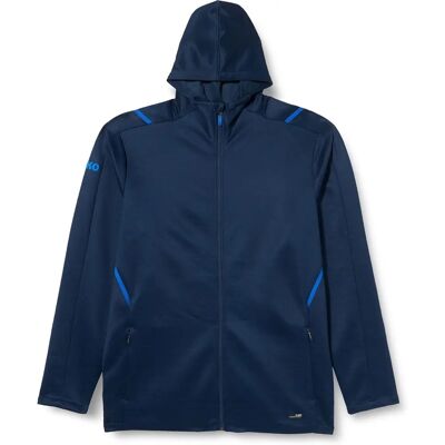 JAKO Challenge Hoodie Blauw - Jas JAKO Challenge Hoodie Blauw - Jas