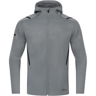 JAKO Challenge Kapuzenjacke Unisex Grau - Jacke JAKO Challenge Kapuzenjacke Unisex Grau - Jacke