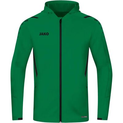 JAKO Unisex Groen/Zwart Challenge Trainingsjacke JAKO Unisex Groen/Zwart Challenge Trainingsjacke