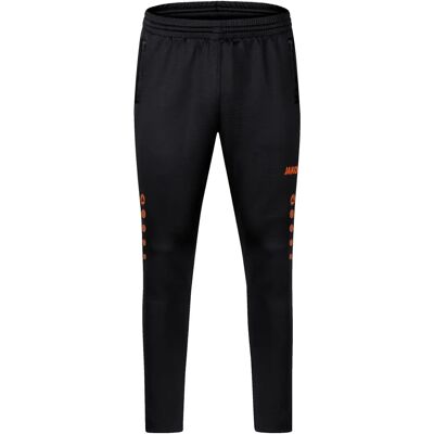 JAKO Sportbroek Challenge - Heren - Zwart/Neonoranje - S JAKO Sportbroek Challenge - Heren - Zwart/Neonoranje - S