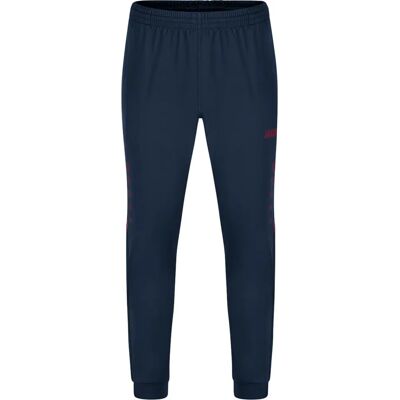 JAKO Pantalon polyester Challenge - marine/maroon - pantalon de sport - Publicité JAKO Pantalon polyester Challenge - marine/maroon - pantalon de sport - Publicité