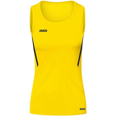 JAKO Tanktop Challenge pour dames - jaune/noir - 42 - Publicité JAKO Tanktop Challenge pour dames - jaune/noir - 42 - Publicité