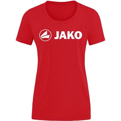 JAKO Rood Organic Cotton Dames T-Shirt - Casual Sporttop JAKO Rood Organic Cotton Dames T-Shirt - Casual Sporttop