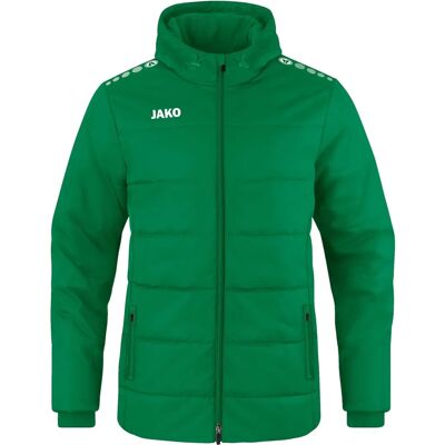 Veste de Coach JAKO avec Capuche - Vert - S - Publicité Veste de Coach JAKO avec Capuche - Vert - S - Publicité