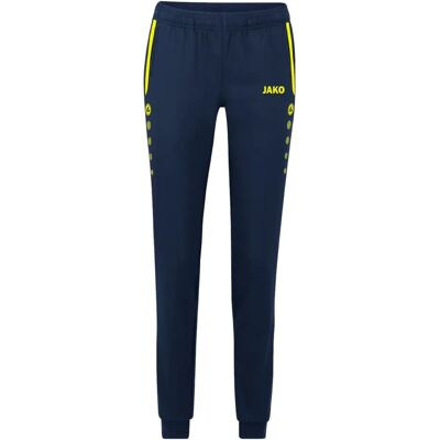 JAKO Dames Sportbroek Allround - Blauw/Neongroen - 42 JAKO Dames Sportbroek Allround - Blauw/Neongroen - 42