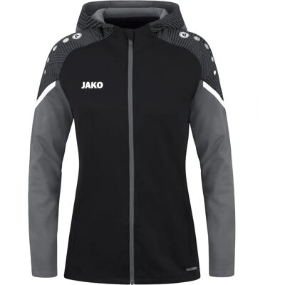 JAKO Performance Hoodie Jas - Gerecycled Polyester - Jacquard Schouderdesign - Ritszakken - Capuchon JAKO Performance Hoodie Jas - Gerecycled Polyester - Jacquard Schouderdesign - Ritszakken - Capuchon