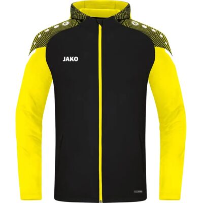 Veste à capuche Performance JAKO - Poches côtés zippées - Noir - M - Publicité Veste à capuche Performance JAKO - Poches côtés zippées - Noir - M - Publicité