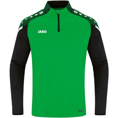 JAKO Ziptop Performance Grün Unisex Sportshirt - Sportshirt JAKO Ziptop Performance Grün Unisex Sportshirt - Sportshirt