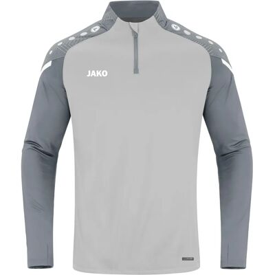 Jako - Ziptop Performance - Grau - Unisex Fußballshirt Jako - Ziptop Performance - Grau - Unisex Fußballshirt