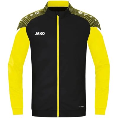 JAKO Performance Zwarte Polyesterjas - Sportkleding JAKO Performance Zwarte Polyesterjas - Sportkleding