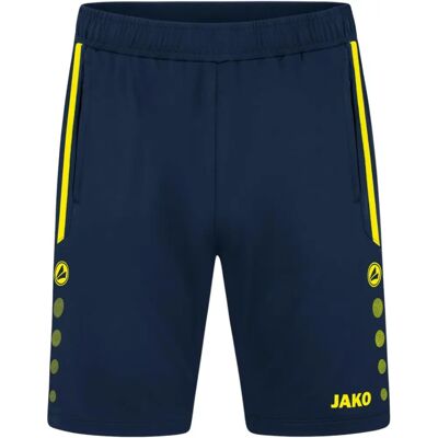 Shorts d'entraînement JAKO Allround pour femmes - marine/neon jaune - 36 - Publicité Shorts d'entraînement JAKO Allround pour femmes - marine/neon jaune - 36 - Publicité