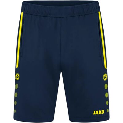 JAKO Damen Shorts Trainingsshort Allround - Blau - Größe 38 - Shorts JAKO Damen Shorts Trainingsshort Allround - Blau - Größe 38 - Shorts