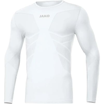 JAKO Longsleeve Comfort Gerecycled - Wit - XXL JAKO Longsleeve Comfort Gerecycled - Wit - XXL