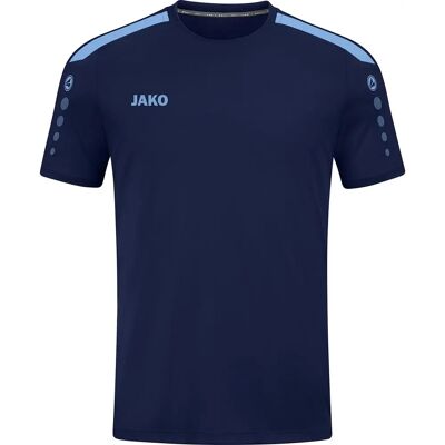 JAKO Maillot Power Bleu Marine - T-shirt de Sport - Publicité JAKO Maillot Power Bleu Marine - T-shirt de Sport - Publicité