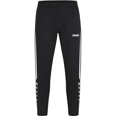 JAKO Kinder Sportbroek - Unisex - Zwart/Wit - 152 JAKO Kinder Sportbroek - Unisex - Zwart/Wit - 152