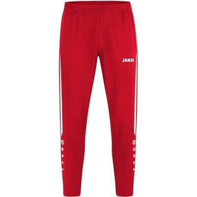 JAKO Power Unisex Sportbukser - Moderne Pasform - Rød JAKO Power Unisex Sportbukser - Moderne Pasform - Rød