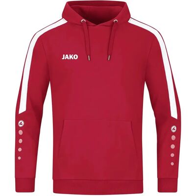 Sweat à Capuche Power Rouge JAKO - Unisexe - Publicité Sweat à Capuche Power Rouge JAKO - Unisexe - Publicité