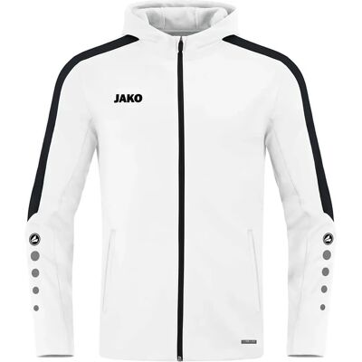 JAKO Sudadera con capucha unisex - Ropa deportiva - Blanco JAKO Sudadera con capucha unisex - Ropa deportiva - Blanco