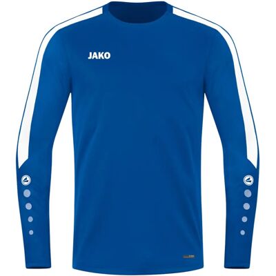 JAKO Power Blauw Sweatshirt - Unisex - 128 - Sportkleding JAKO Power Blauw Sweatshirt - Unisex - 128 - Sportkleding