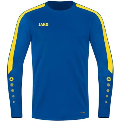 JAKO Sweat Power - unisex - royal/citroen - 128 - Sportkleding JAKO Sweat Power - unisex - royal/citroen - 128 - Sportkleding