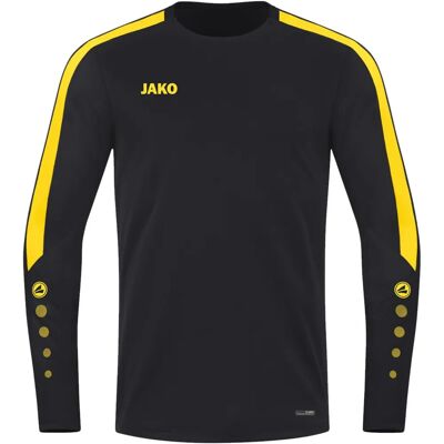 JAKO Sweatshirt Power - schwarz/zitrus - 140 - Sportbekleidung JAKO Sweatshirt Power - schwarz/zitrus - 140 - Sportbekleidung