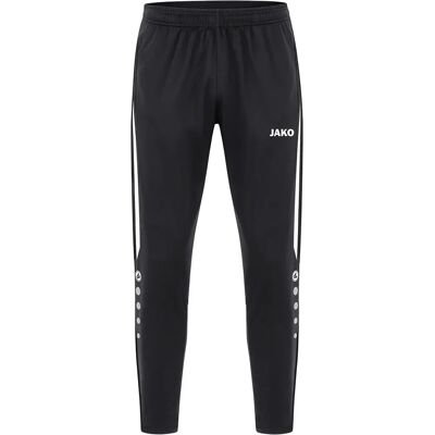 JAKO Power Unisex Sporthose - Polyester - Schwarz/Weiß JAKO Power Unisex Sporthose - Polyester - Schwarz/Weiß