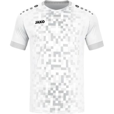 JAKO Unisex Pixel Sporttröja - 128 - Vit JAKO Unisex Pixel Sporttröja - 128 - Vit