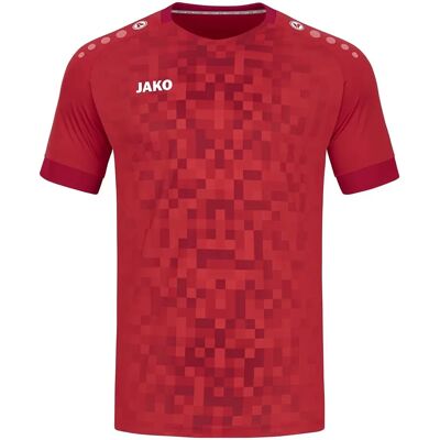 JAKO Kinder Trikot Pixel KA - Unisex - Rood - 164 JAKO Kinder Trikot Pixel KA - Unisex - Rood - 164