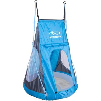 Balançoire suspendue bleue HUDORA - Sûre, Réglable, PP Balançoire suspendue bleue HUDORA - Sûre, Réglable, PP