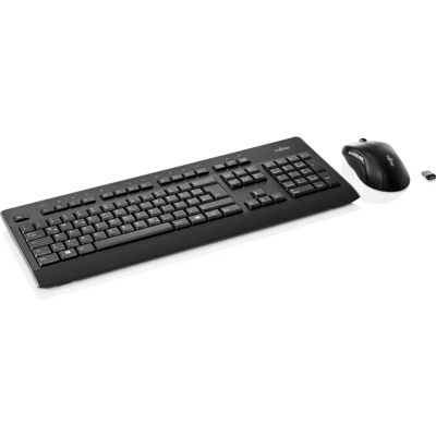 Fujitsu Siemens LX960 Wireless Keyboard & Mouse Set - Black Fujitsu Siemens LX960 Wireless Keyboard & Mouse Set - Black