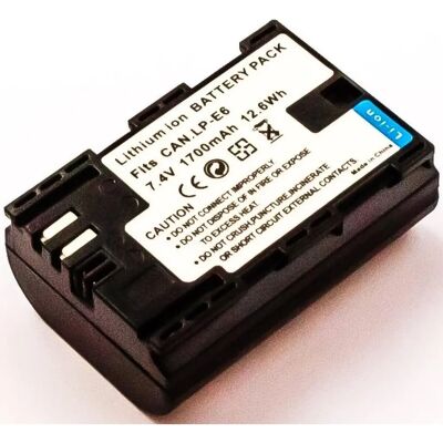 AGI Akku für Canon EOS R - 1600mAh Li-Ion - Schwarz AGI Akku für Canon EOS R - 1600mAh Li-Ion - Schwarz