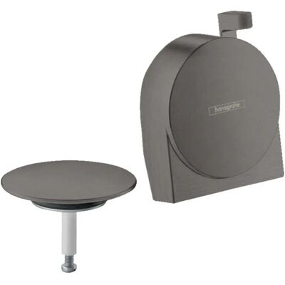 Set robinet baie Hansgrohe Exafill S - Jet reglabil - Crom negru Set robinet baie Hansgrohe Exafill S - Jet reglabil - Crom negru