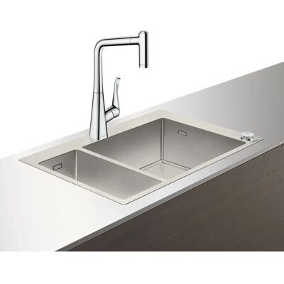 Hansgrohe C71-F655-04 Küchenspüle mit sBox - Chrom Hansgrohe C71-F655-04 Küchenspüle mit sBox - Chrom