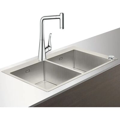 Hansgrohe C71-F765-05 Küchenspüle-Set mit Select - 370x370, 2 Löcher, sBox Hansgrohe C71-F765-05 Küchenspüle-Set mit Select - 370x370, 2 Löcher, sBox
