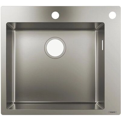 Lavello da incasso Hansgrohe S712-F450 Acciaio inossidabile - 1 basin - Foro per rubinetto pre-forato Lavello da incasso Hansgrohe S712-F450 Acciaio inossidabile - 1 basin - Foro per rubinetto pre-forato