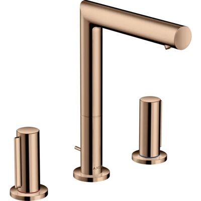 Hansgrohe Axor Uno Mezclador de lavabo 3 orificios - Oro rojo pulido Hansgrohe Axor Uno Mezclador de lavabo 3 orificios - Oro rojo pulido