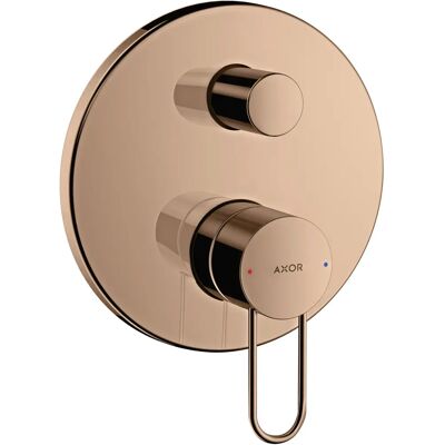 Hansgrohe Axor Uno Wandmontage Badewannenmischer - Rotgold Hansgrohe Axor Uno Wandmontage Badewannenmischer - Rotgold