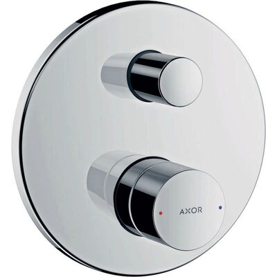 Hansgrohe Axor Uno - Schwarze gebürstete Chrombadarmatur Hansgrohe Axor Uno - Schwarze gebürstete Chrombadarmatur
