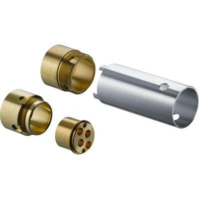 Hansgrohe Chrom Verlängerungsset 25 mm - Wasserhahnverlängerung Hansgrohe Chrom Verlängerungsset 25 mm - Wasserhahnverlängerung